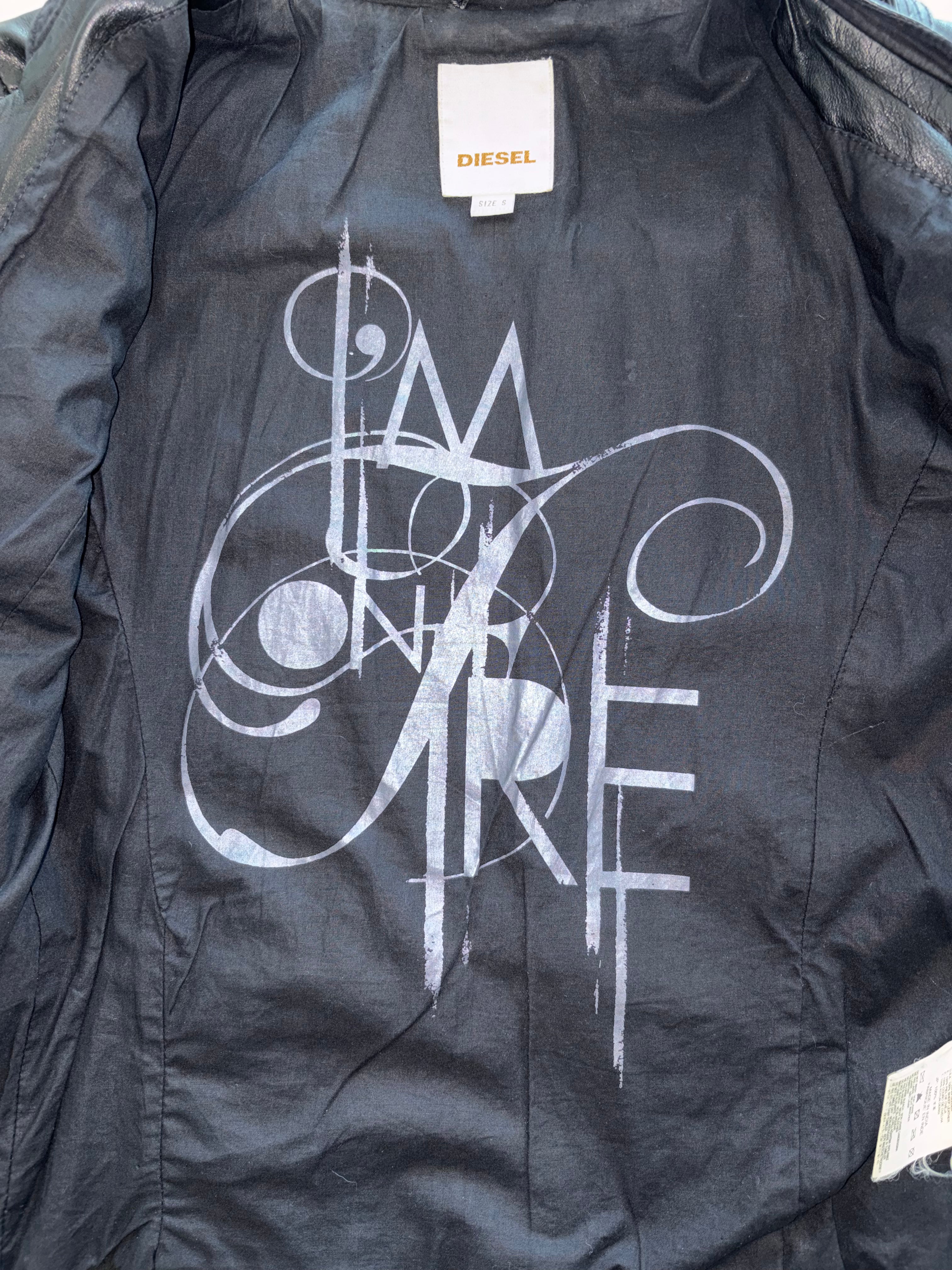 Diesel leather jacket