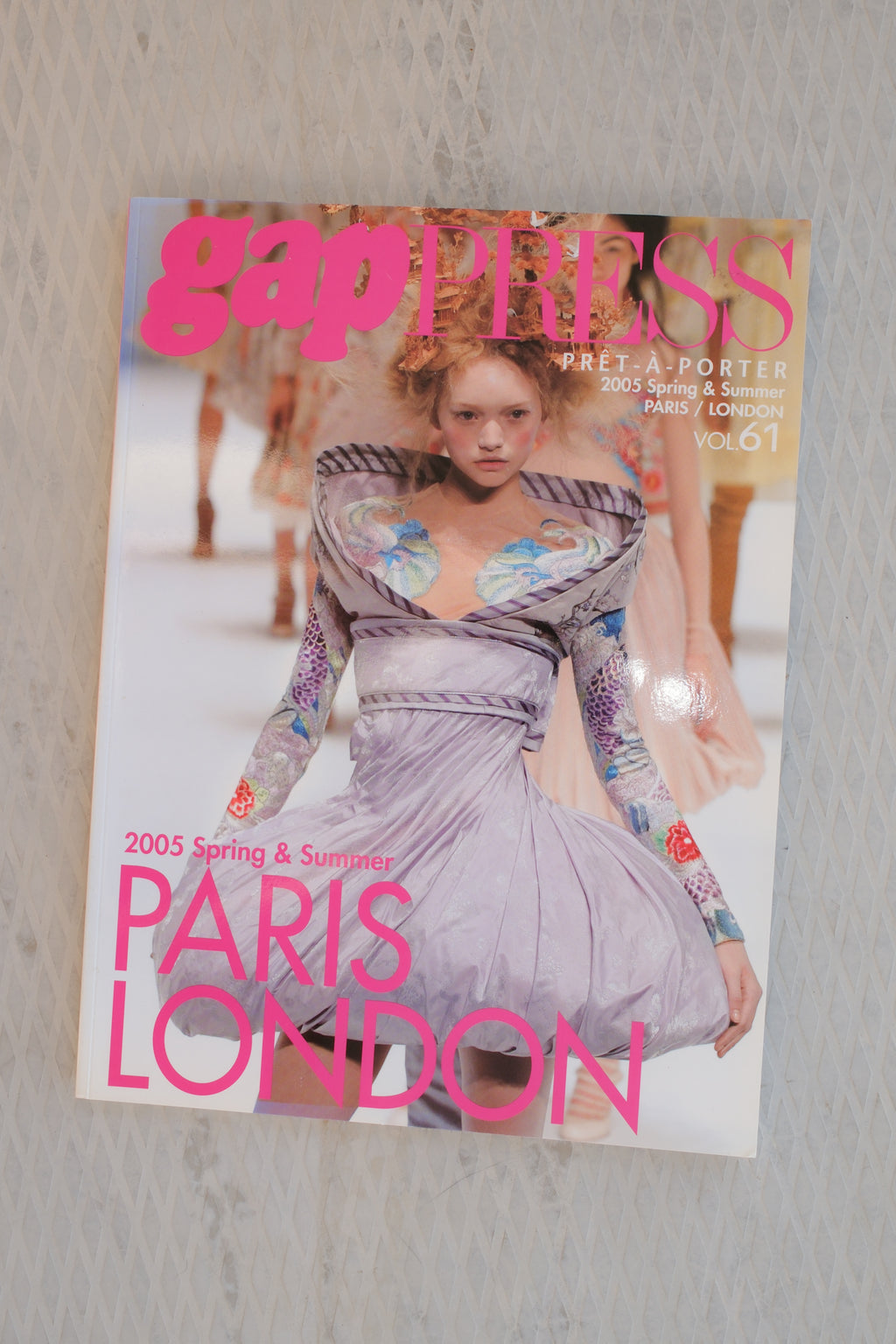 Gap Press Vol. 61 Paris & London SS2005 – Alexander McQueen Cover