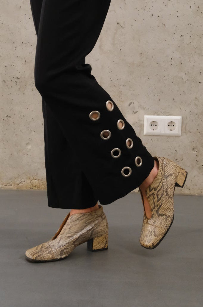 Loewe python loafers 1960s (price upon request)