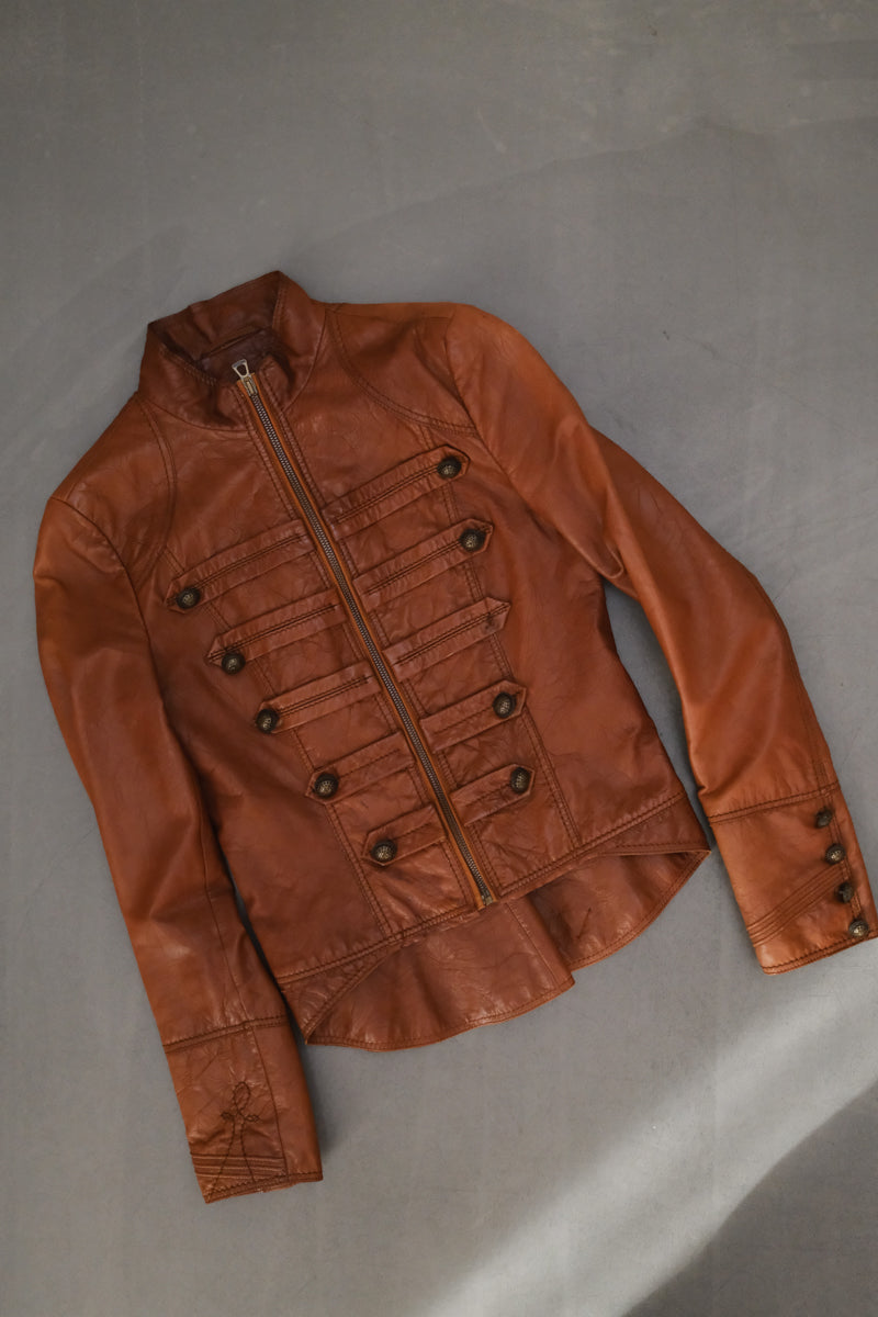 Hugo Boss leather jacket