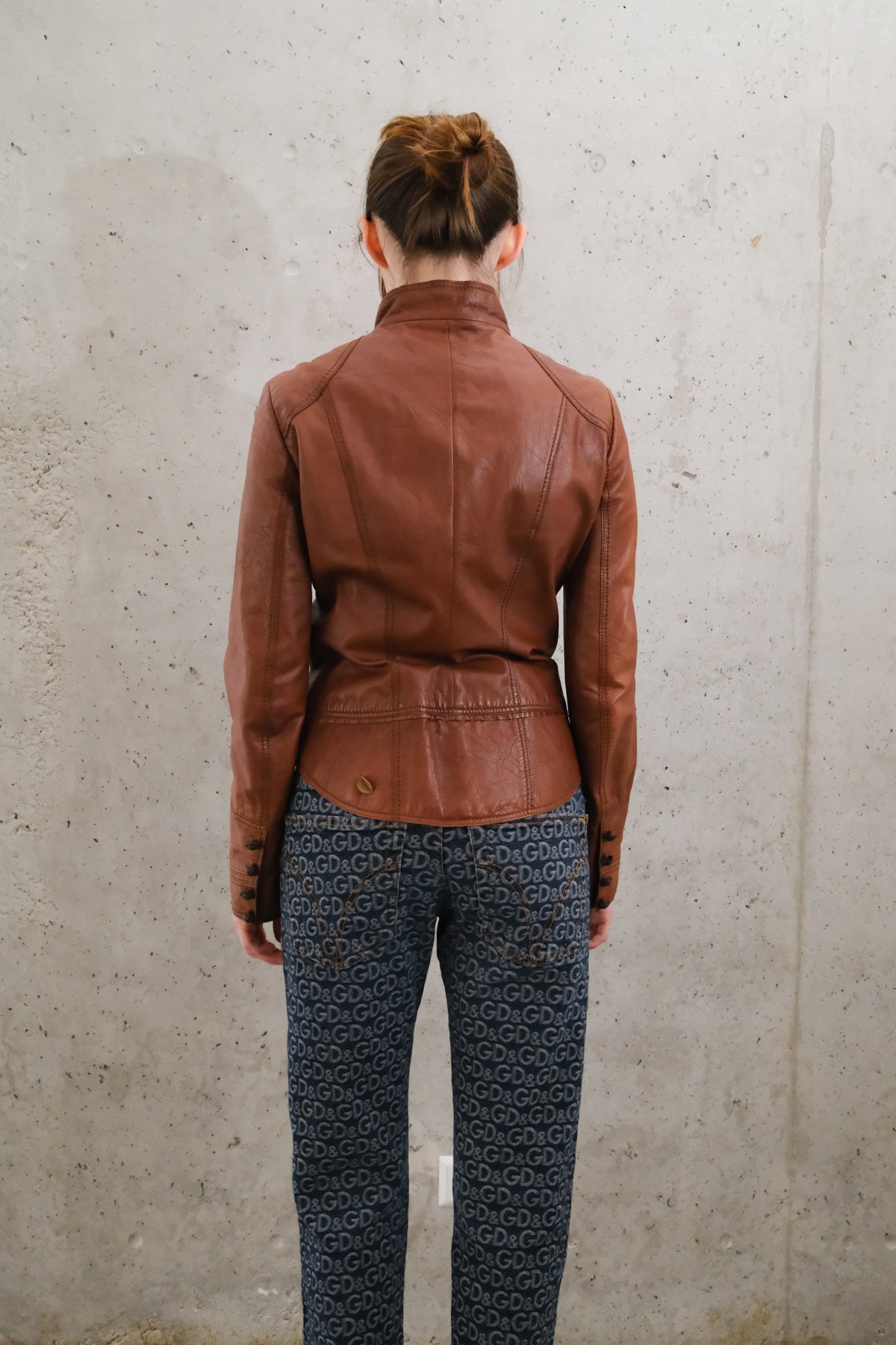 Hugo Boss leather jacket