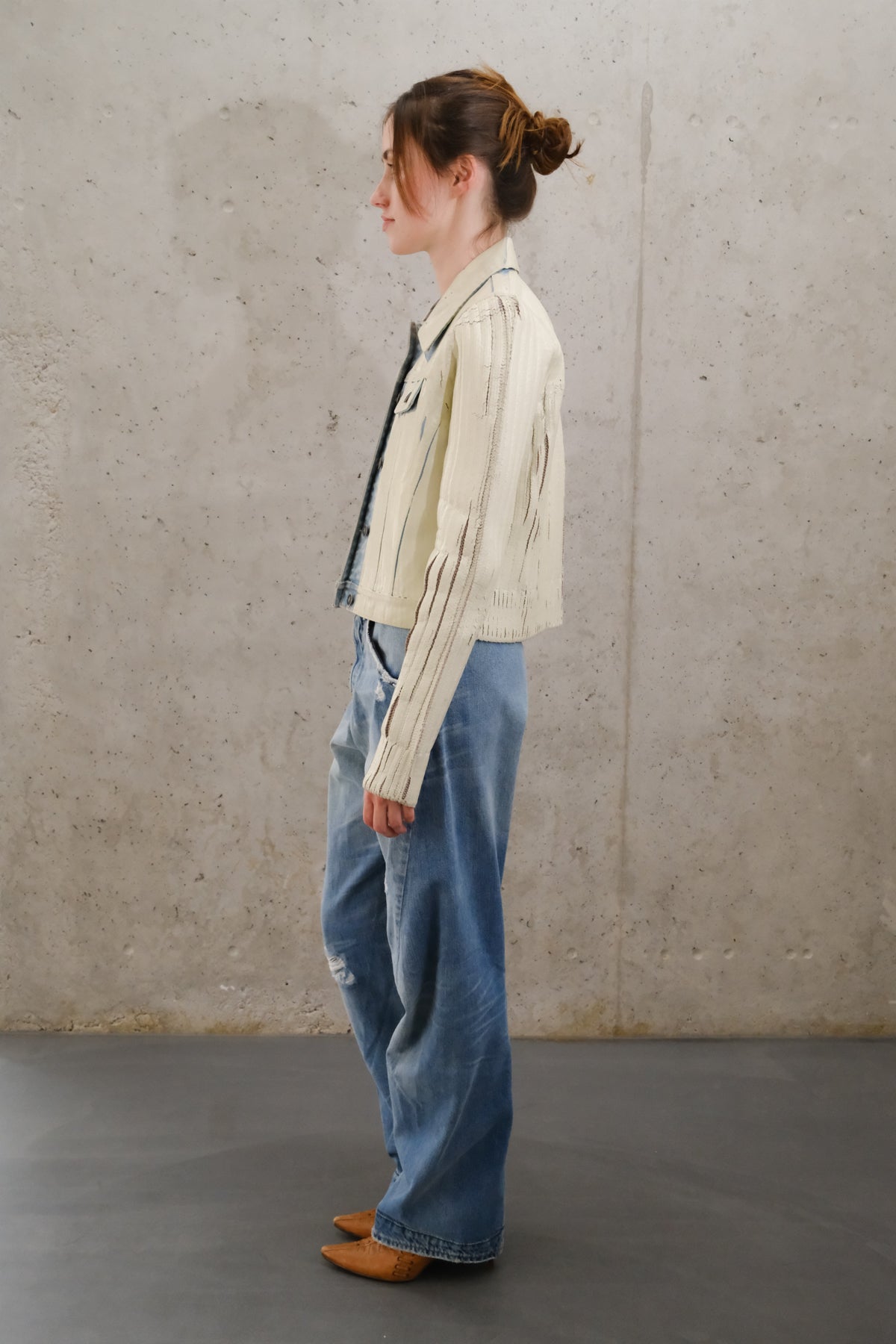 Diesel denim knit jacket