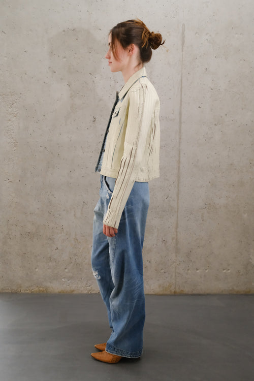 Diesel denim knit jacket